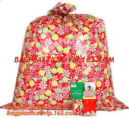 China HDPE/LDPE plastic gift bag, fashion PE BIKE GIFT BAG FOR CHRISTMAS, christmas luxury gift bag supplier