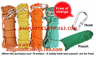 China climbing rope, protective escape rope polyester rope, escape rope, High-altitude escape rope rescue rope(fire escape,res supplier