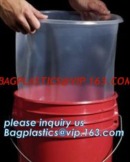 China Bucket Liner Disposable Pail Liner, Drum Inserts &amp; Liners, Plastic Protective Liner for Drums, Rigid Drum Liners | Rigid supplier