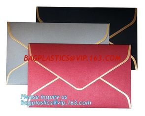 China Custom logo private label brown kraft paper envelope,Custom made own logo design red kraft paper letter envelope bagease supplier