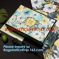 China Free sample Luxury velvet drawer packaging perfume custom paper box with logo stamping golden,headband packaging box for supplier
