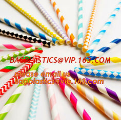 China wholesale party biodegradable cocktail drinking paper straws,Disposable Wrapped India Biodegradable Bulk Paper Straws supplier