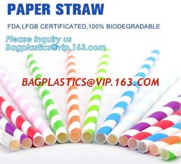 China biodegradable paper drinking straw, paper for paper straw, disposable paper straw,Bendy Flexible Paper Straws For Drinki supplier