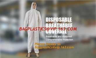 China disposable breathable coverall,China Supplier for Disposable Non Woven Coverall Suit,disposable wholesale waterproof cov supplier