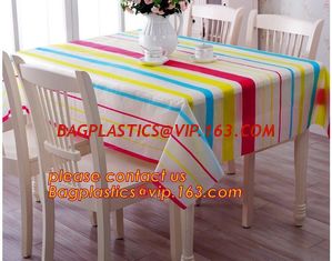 China Table cloth PVC non-woven cloth waterproof cloth mat oil proof plastic tablecloth table clothdigital printed printed pvc supplier
