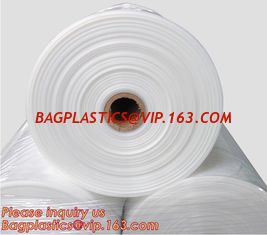 China PVC heat shrink sleeve film, Food grade plastic film roll, Clear PVC shrink film in roll,POF Shrink Film Roll / Polyolef supplier
