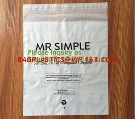China Let us Fight plastic together, 100% compostable mailing bag,custom biodegradable mailing bag courier bag for cloth shoeb supplier