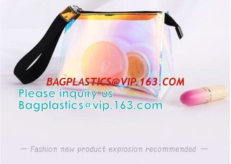 China Custom Logo Shiny Holographic Cosmetic Bag Sets,Cosmetic Makeup Bag,Cosmetic Bag Travel,Fashion Accessories Holographic supplier