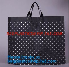 China Eco Friendly Green Pack Solf Loop Plastic Bags/ Cheap Flexiloop Bags/ Soft Loop Handle Biodegradable Bags supplier