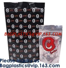 China Custom Printing Dissolvable Smell Proof Stand Up Billy Kimber Mylar Plastic Bags Weed Pouch With Zipper supplier
