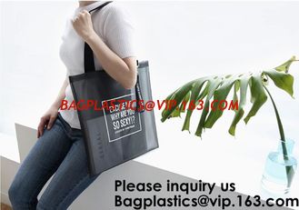 China Large Capacity Tote Bag/Nylon Mesh Tote Bag,Summer Women Beach Handbag Swimming Mesh Zipper Shipping Tote Bag, bagease supplier