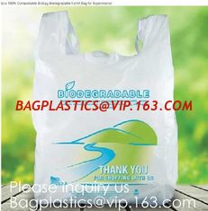 China Biodegradable Roll heart bag, Vest bag, Pocket, Roll bag, 100% Biodegradable Cornstarch Garbage Bags garment biodegradab supplier