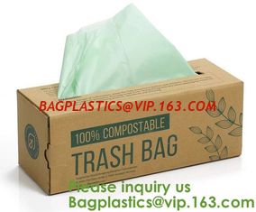 China Home Compostable Eco Green Bioplastic Food Storage Resealable PLA Bags,Food, Gift, Household, Restaurant, Store, Grocery supplier