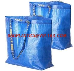 China Reusable Large Jumbo Storage Luggage pp bag woven With Zipper Strong Handle Packing Extra Strong Pp Woven Sack Bag supplier