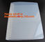 Custom Factory clear plastic PVC file bag transparent mesh zipper bag waterproofing document bag supplier