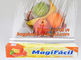 Extended plastic cling wrap pe pvc food film with customized logo, wholesale clear PE food grade kitchen supplier