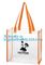 Promo PVC Plastic Shopping Handle Bag, Handling clear pvc blanket bags, handle reusable clear vinyl pvc cosmetic bags fo supplier