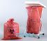 Biohazard sterilization disposable medical bag, garden waste bag, Yellow Medical Waste Bag for Hospital Garbage, bagplas supplier