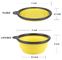 dog bowl plastic feeder pet cat food collapsible dog bowl silicone foldable dog food bowl portable travel pet water bowl supplier