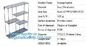 Metal Wire 3 Tier Wall Mounted Kitchen Fruit Produce Bin Rack / Bathroom Towel Baskets/File Organizer Rack, wire functio supplier