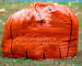 Halloween lawn and leaf bags for Halloween outdoor decoration,DELUXE GLOW IN THE DARK Pumpkin Leaf/Lawn/Yard bags bageas supplier