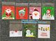 Hot 100pcs/lot Cute Snowflake Snowman Santa Xmas Christmas Gifts Holders Bake Biscuit Cookies Candy Jewelry Packaging Ba supplier