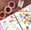 Most Popular Lovely Design Custom Printing Various Color Pineapple Assorted Pattern Waterproof Washi Tape For Kids Craft supplier