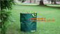 260L PP fabric leaf waste bags/garden bag waste/garden refuse sack,Green PE Bag Garden Waste Bag, Garden Sack BAGEASE PA supplier
