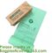 Home Compostable Eco Green Bioplastic Food Storage Resealable PLA Bags,Food, Gift, Household, Restaurant, Store, Grocery supplier