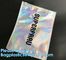 Metallized mailer pac Hologram Shiny Foil Glamour Holographic Mailers Metallic Mailer Apparel garment clothes Packaging supplier
