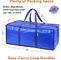 Quality large capacity recycled pp woven big travel bag Grocery Shopping Tote, Promotion, Foldable, Reusable, Biodegrada supplier