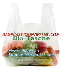 China biodegradable die cut handle food packaging compostable plastic bag, Compostable Food Storage Sandwich Bag supplier