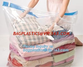 China Compression Bag Space Saving, compressible vacumm seal storage bag, vacuum traveling bag without valve, bagease, bagplas supplier