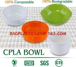 China PLA unique clear fruit salad bowl,FDA SGS certificated disposable biodegradable CPLA coffee stirrer for paper cups pac supplier