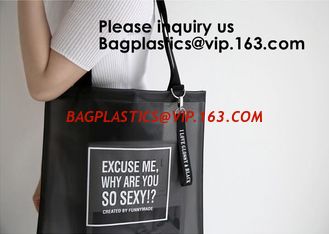 China Nylon Beach Bag Clear Transparent Custom Shopping Reusable Mesh Tote,Eco High-quality Mesh Large Beach Bag, bagease supplier