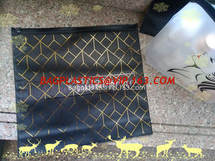 China Biodegradable frosted eva plastic pvc zip lock cosmetics bag,  frosted cosmetics bag,pvc zipper bag,custom eva bag supplier