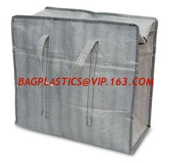 China Customized PP Woven Packing Bags eco friendly recycle reusable pp woven shopping bag polypropylene Moving Supplies, Clot supplier